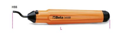 Afbeeldingen van BETA Ontbramer vervangbare messen 345SB