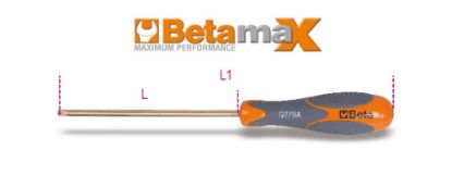 Afbeeldingen van BETA Schroevendraaier TORX vonkvrij 1277BA TX25
