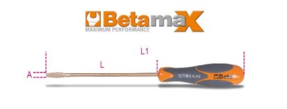 Afbeeldingen van BETA Sleufschroevendraaier vonkvrij 1270BA 10X250MM