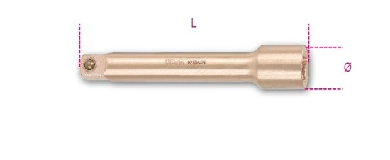 Afbeeldingen van BETA Verlengstuk ½" vonkvrij 921BA/22 31X250MM