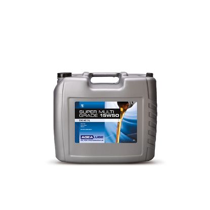 Afbeeldingen van AGEALUBE Motorolie Super Multi Grade 15W50 20L