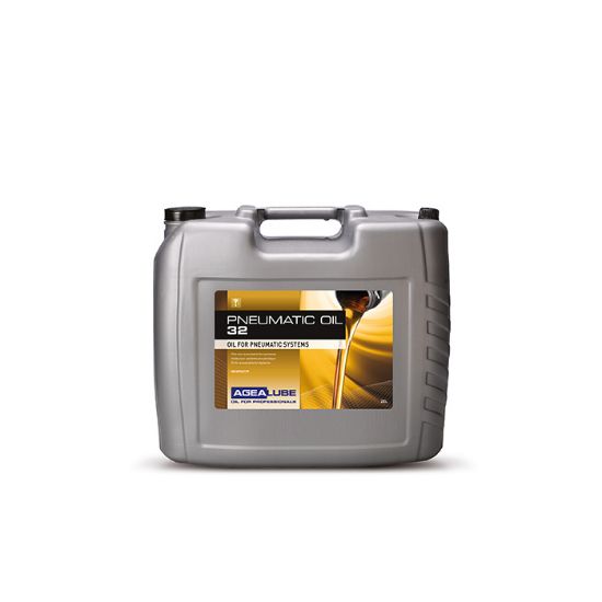 Afbeeldingen van AGEALUBE Olie t.b.v. pneumatische systemen Pneumatic Oil 32 20L