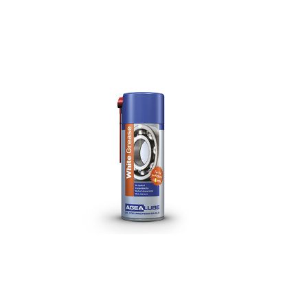 Afbeeldingen van AGEALUBE Spuitvet wit White Grease 400ML