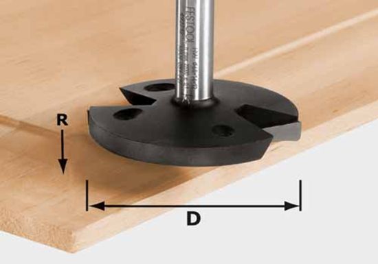 Afbeeldingen van FESTOOL Afplatfrees HW schacht 12MM R35 68X14MM