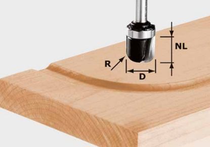 Afbeeldingen van FESTOOL Grootfrees HW schacht 8MM R6,4 KL