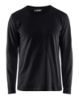 Afbeeldingen van BLÅKLÄDER T-shirt met lange mouwen 3500 zwart L