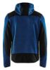 Afbeeldingen van BLÅKLÄDER Gebreid vest met softshell 4930 marineblauw/marineblauw 3XL