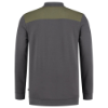 Afbeeldingen van TRICORP Polosweater bi-colour Naden 302004 donkergrijs/army S