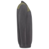 Afbeeldingen van TRICORP Polosweater bi-colour Naden 302004 donkergrijs/army S