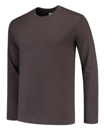 Afbeeldingen van TRICORP T-shirt met lange mouwen 101006 donkergrijs XL