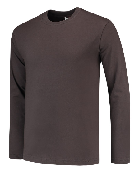Afbeeldingen van TRICORP T-shirt met lange mouwen 101006 donkergrijs XS