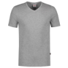 Afbeeldingen van TRICORP T-shirt V-hals Slim-Fit 101005 grijs melange M