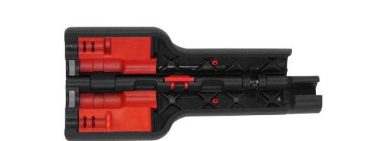 Afbeeldingen van WIHA Strip- en montagegereedschap voor coaxkabel type 3 met F-stekker 6-8MM
