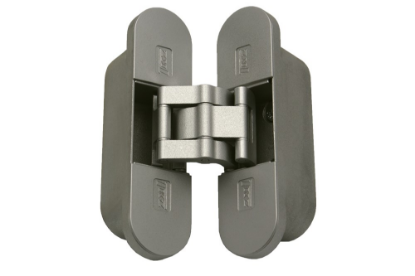 Afbeeldingen van 3D scharnier zamac nikkel satijn 29X111MM CE