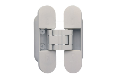 Afbeeldingen van 3D scharnier zamac wit 29X111MM CE