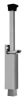 Afbeeldingen van Deurvastzetter Luxe VZ zamac zilver 32X272MM