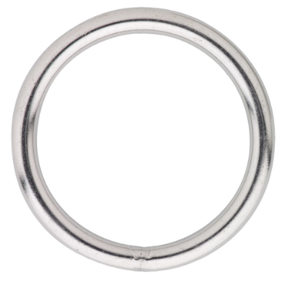 Afbeeldingen van Gelaste ring RVS316 45X6MM