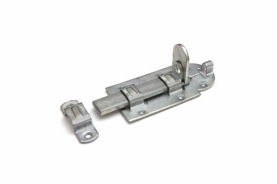 Afbeeldingen van Hangslotrolschuif VZ vlak model 80X180MM
