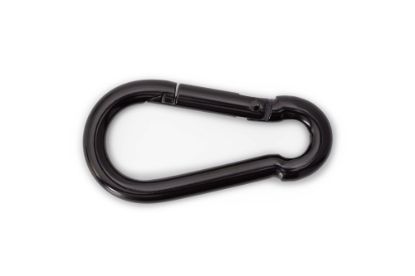 Afbeeldingen van Karabijnhaak C-DIN5299 VZ zwart gecoat 60X6MM