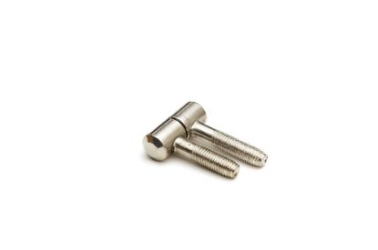 Afbeeldingen van Meubel Inboorpaumelle smal vernikkeld 13X35MM