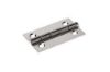 Afbeeldingen van Smalscharnier recht RVS + vaste pen 30X20MM