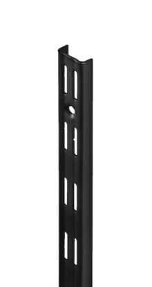 Afbeeldingen van Wandrail dubbel zwart 495MM