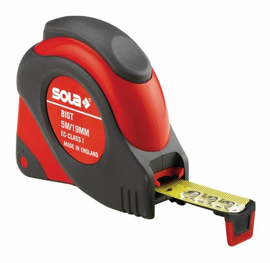 Afbeeldingen van SOLA Rolmaat EG-klasse 1 met riemclip Big T 25MM 8M
