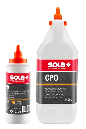 Afbeeldingen van SOLA Slaglijnpoeder oranje CPO 1400g