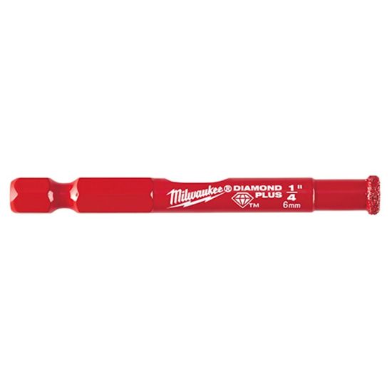 Afbeeldingen van MILWAUKEE Diamant gatzaag nat/droog Diamond Plus ¼" HEX 5MM