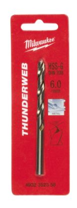 Afbeeldingen van MILWAUKEE Metaalboor HSS-G THUNDERWEB DIN338 6,5X101MM