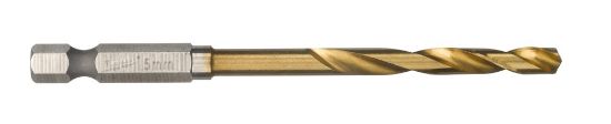 Afbeeldingen van MILWAUKEE Metaalboor HSS-G TiN SHOCKWAVE 5X80MM