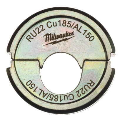 Afbeeldingen van MILWAUKEE Persvorm RU22 Cu 185 / AL 150MM t.b.v. M18HCCT