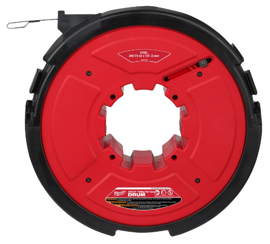 Afbeeldingen van MILWAUKEE Trekveer trommel staal ⅛" 73M t.b.v. M18FPFT
