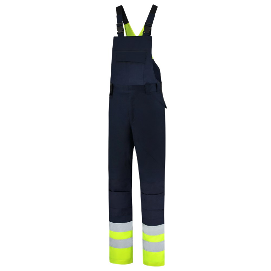 Afbeeldingen van TRICORP Amerikaanse overall High Vis 753006 inkt/fluor geel 54