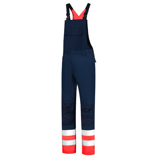 Afbeeldingen van TRICORP Amerikaanse overall High Vis 753006 inkt/fluor rood 64