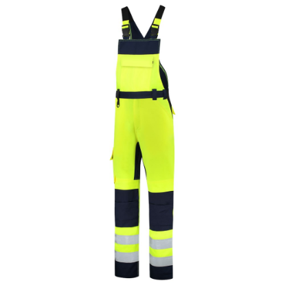 Afbeeldingen van TRICORP Amerikaanse overall High Vis bi-colour 753005 fluor geel/inkt 62