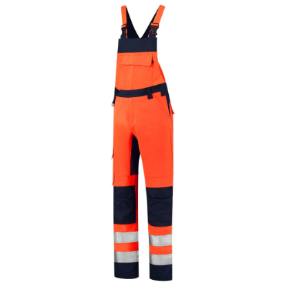 Afbeeldingen van TRICORP Amerikaanse overall High Vis bi-colour 753005 fluor oranje/inkt 46