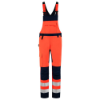 Afbeeldingen van TRICORP Amerikaanse overall High Vis bi-colour 753005 fluor rood/inkt 66