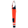 Afbeeldingen van TRICORP Amerikaanse overall High Vis bi-colour 753005 fluor rood/inkt 66