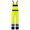 Afbeeldingen van TRICORP Amerikaanse overall Multinorm bi-colour 753011 fluor geel/inkt 66