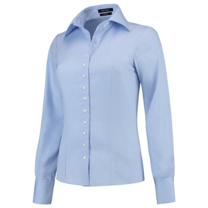 Afbeeldingen van TRICORP Blouse Slim-Fit 705003 blauw 32