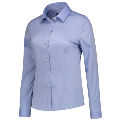 Afbeeldingen van TRICORP Blouse stretch 705015 blauw 32