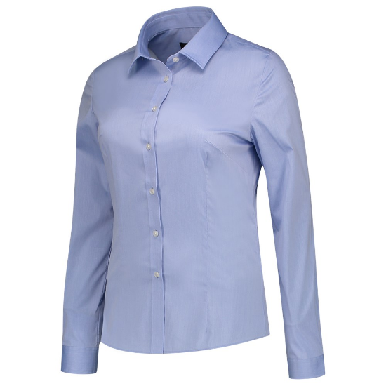 Afbeeldingen van TRICORP Blouse stretch 705015 blauw 32