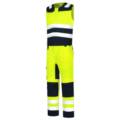 Afbeeldingen van TRICORP Bodybroek High Vis bi-colour 753007 fluor geel/inkt 56