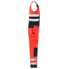 Afbeeldingen van TRICORP Bodybroek High Vis bi-colour 753007 fluor rood/inkt 66