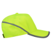 Afbeeldingen van TRICORP Cap reflectie 653002 fluor geel onesize