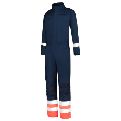 Afbeeldingen van TRICORP Overall High Vis 753010 inkt/fluor rood 60