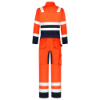 Afbeeldingen van TRICORP Overall High Vis bi-colour 753009 fluor oranje/inkt 66