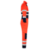 Afbeeldingen van TRICORP Overall High Vis bi-colour 753009 fluor rood/inkt 60
