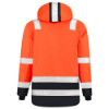 Afbeeldingen van TRICORP Parka High Vis bi-colour 403020 fluor oranje/inkt XS